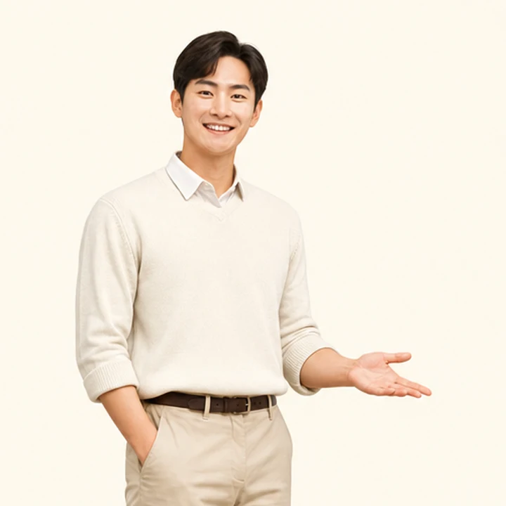 무직자 장기렌트카 조건 상담 신청을 안내하는 담당자